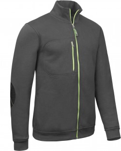 Blouson zippé col montant